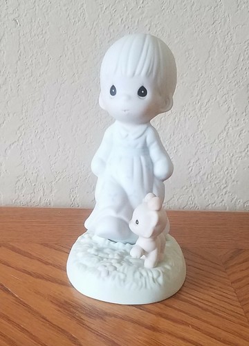 Enesco Precious Moments Figurine - Walk In The Sonshine (1994) - Picture 3 of 8