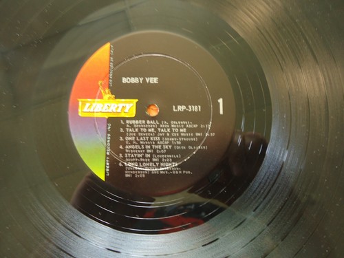 Bobby Vee Self Titled LP (1961) LRP 3181 - Picture 3 of 3