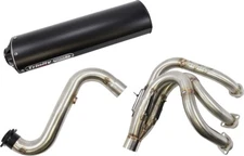 2016-2025 Yamaha YXZ1000R Trinity Racing Full Exhaust System Black TR-4155F-C2