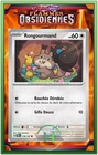 Rongourmand - EV3:Flammes Obsidiennes - 178/197 - Carte Pokémon Française Neuve