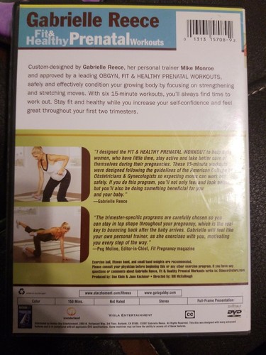 Lot of 2 dvds. MAMA WANTS Her Body Back and Fit and healthy Prenatal workouts - Picture 9 of 9