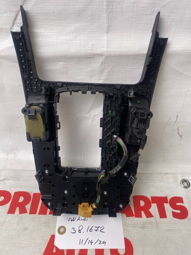 13-16 Audi a4 B8 - Gearshift Cover Trim Center Console OEM - 8T0919609A - Picture 4 of 6