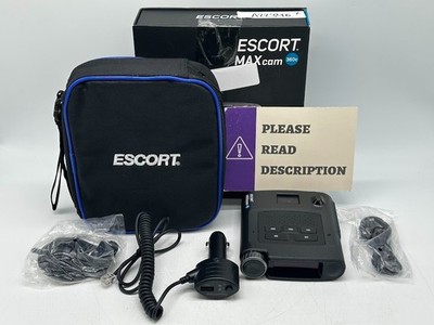 Escort MAXcam 360c Laser Radar Detector and Dash Camera