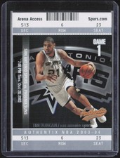2003-04 Fleer Authentix - Tim Duncan #7 for sale online | eBay