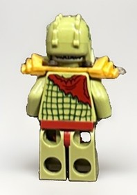 LEGO Chima: Crawley Minifigure - loc013 (from 70010, 70001, 70005, 11904, 30255)