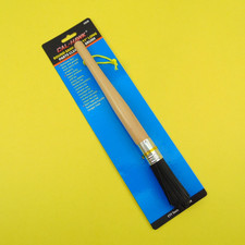 Parts Cleaning Brush Round Sash 11" Long Nylon Stiff Bristles Solvent Resistant