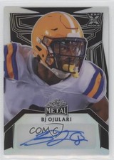 2023 Leaf Metal Portrait Auto Black Prismatic 2/3 BJ Ojulari #PA-BJO Auto v7j