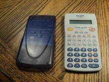 Sharp EL-501V Electronic Calculator Hand Held...