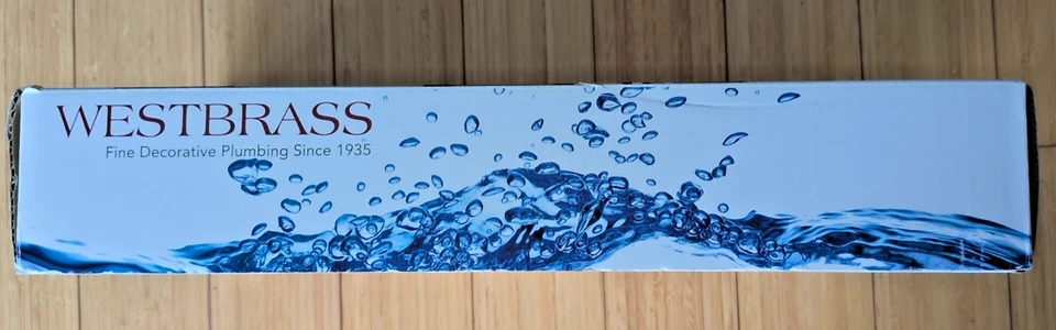 Westbrass Double Handle Hot And Cold Water Dispenser Faucet D205-NL-05, Chrome - Image 4 of 4