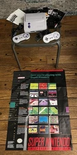 Nintendo Super Nintendo SNES Jr. Console SNS-101 w/ 2 Controllers Bundle Tested
