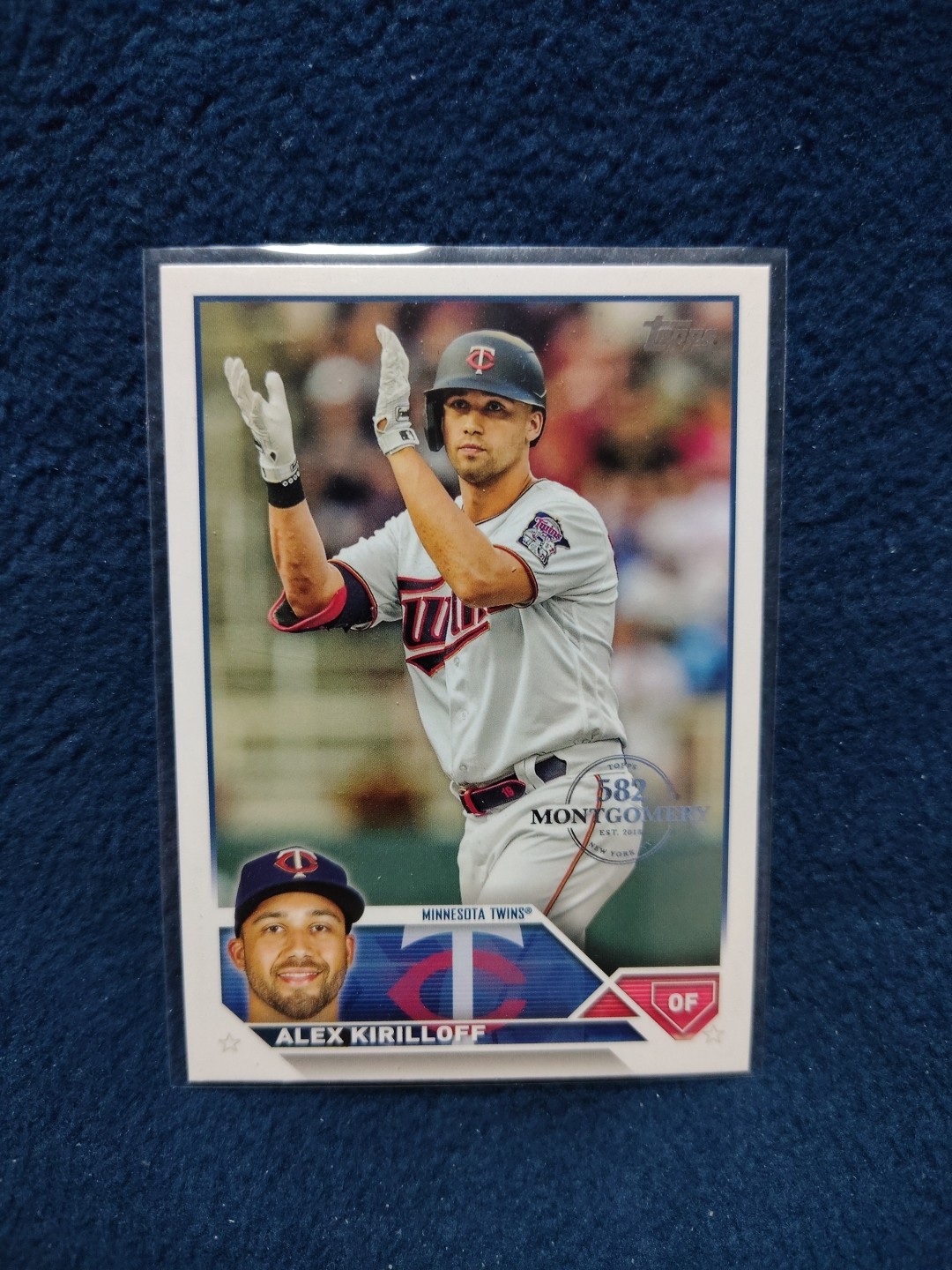 2023 Topps #415 Alex Kirilloff * 582 Montgomery Club Parallel Minnesota Twins 