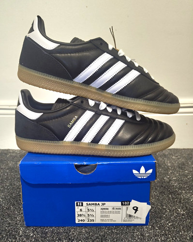 adidas Originals Samba Black/White Low Top Lace Up Trainers UK 5.5 New