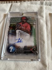 2016 Bowman Inception Auto #211/212,#IBPA-FK Franklyn Kilome RC (PHILLIES)