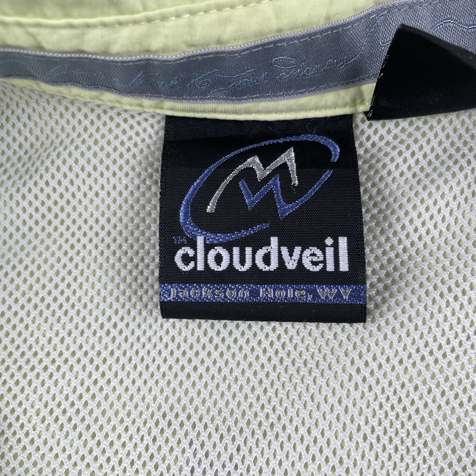 Cloudveil Wonens Medium Jackson Hole Wyoming Gree… - image 4