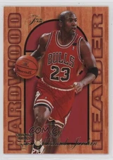 1995-96 Fleer Flair Hardwood Leader Michael Jordan #4 HOF