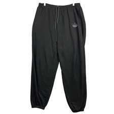 Vintage Adidas Sweatpants Jogger Men s XL Tall Drawstring 80s Black Fleece