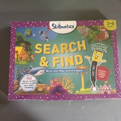 New Skillmatics SEARCH AND FIND Educational Game World of Animals Learning Kids