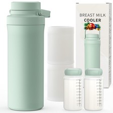 22oz Breast Milk Cooler Bottle, Breastmilk Cooler with 360  Cooling for 24 Ho...