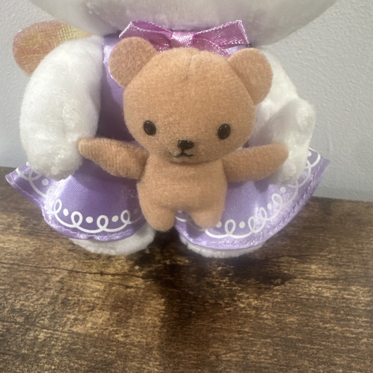 Sanrio Nakajima Hello Kitty Plush 2003 with Teddy Bear and Angel