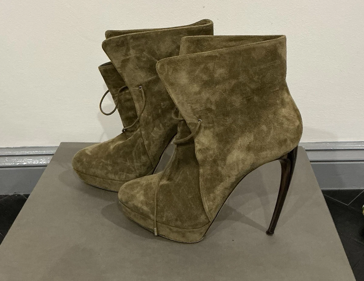 Alexander McQueen Suede Boots for Women for sale | eBay UK
