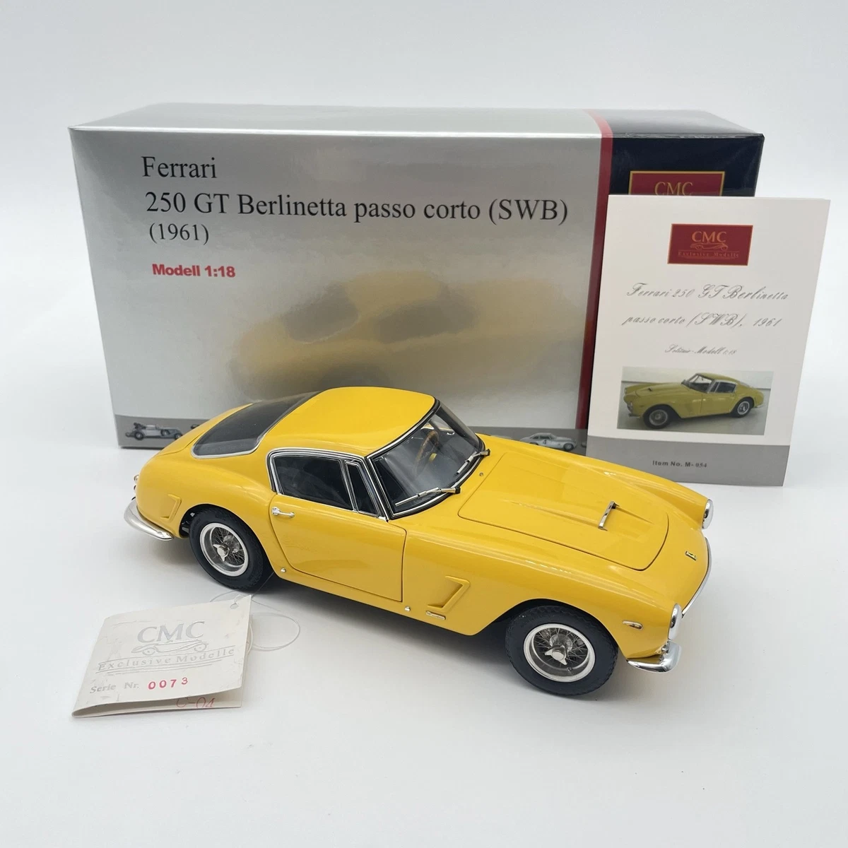 CMC Ferrari 250 GT Berlinetta SWB Contemporary Manufacture Diecast