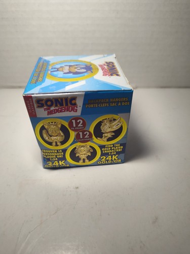 Sonic the Hedgehog Backpack Hangers Blind Box 24K Gold Edition - Sealed Mystery - Picture 2 of 5