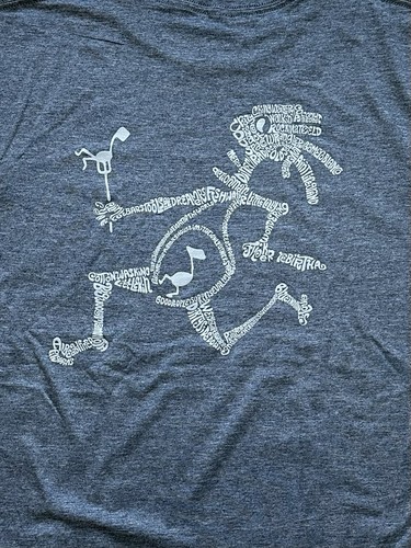 Widespread Panic Note Eater Song Title Shirt Size Medium