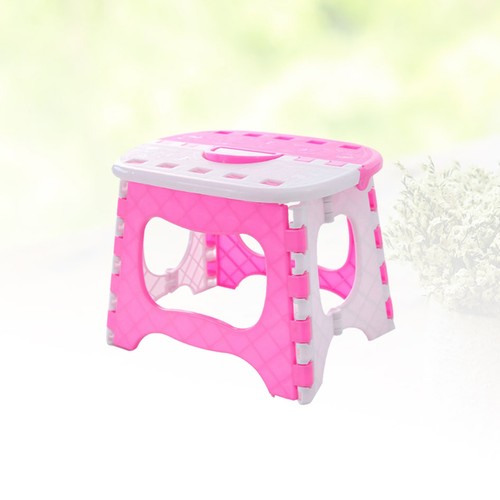 Kunststoff-Klapphocker für Badezimmer, kleine Bank, tragbarer Klapphocker – - Bild 5 von 17