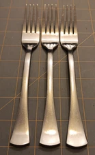 Lot Of 3 Bon Chef BSTU 7.25" Dinner Fork Flatware Piece Lot