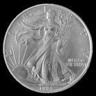 1992 1 oz BU Silver American Eagle + Free PCGS Surprise