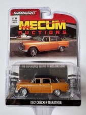 Greenlight MECUM Auctions 1972 Checker Marathon 1:64
