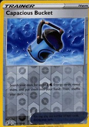 Capacious Bucket 156/192 Reverse Holo Rebel Clash