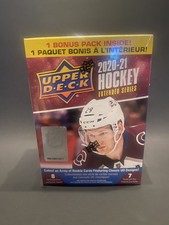 2020-21 Upper Deck NHL Hockey Extended Series Sealed New Blaster Box