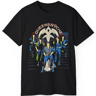Rare Vintage 1988 Queensryche Band Shirt 1F2246