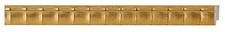 Picture Frame Moulding Wood 18Ft Bundle - Bamboo Gold Finish - 1" Width - 3/8"