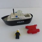 LEGO Vintage Town: Police Boat 709 Complete 1978 Complete No Manual Free Ship