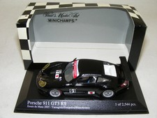 1/43 Minichamps Porsche 911 GT3 RSR from 2005 Lemans Practice car #91