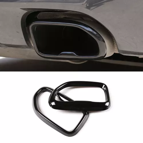 Tapas de escape de acero inoxidable cubierta de escape adecuada para BMW X3 G01 X4 año 2022 - Imagen 1 de 9