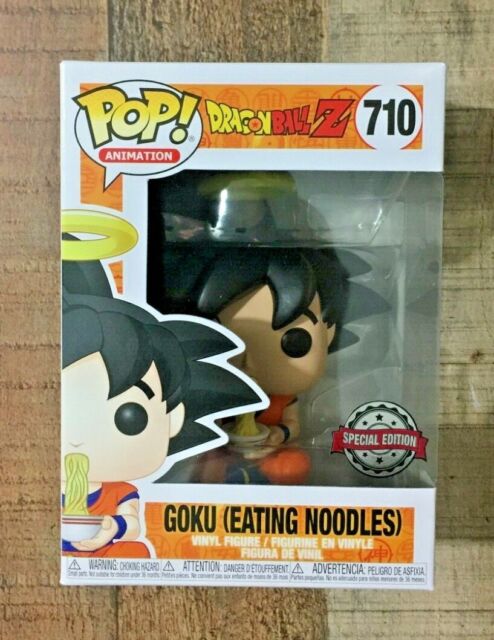 Funko Pop Animation Dragon Ball Z Goku Eating Noodles Special Edition Figure 710 for sale online