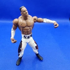 WCW Ring Fighters Booker T Action Figure Toy Biz 1999 6" Wrestling Ink Damage!