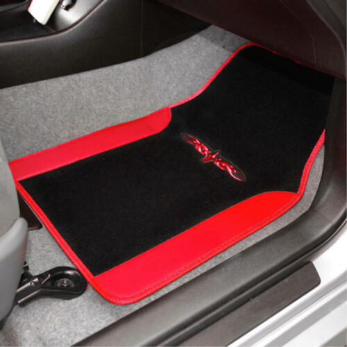 Car Seat Covers Full Bench Set+PU Leather Carpet Floor Mat+Steering Wheel Cover - Bild 50 von 54