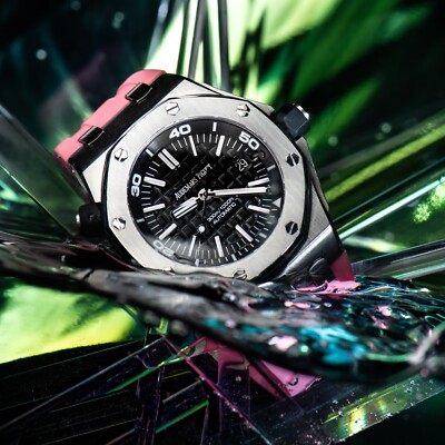 Audemars Piguet Royal Oak Offshore Diver Complete Date Black 42mm Automatic 60h