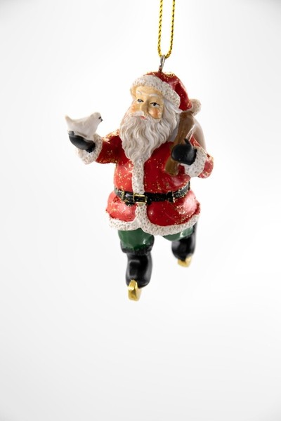 Gisela Graham Santa Nikolaus Weihnachtsschmuck Christbaumschmuck-image