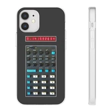 Retro Scientific LED Calculator iPhone Phone Case Flexi Cases HP-35 