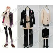 DIABOLIK LOVERS Sakamaki Shu Adult Suit Uniform Anime Cosplay Costume Halloween