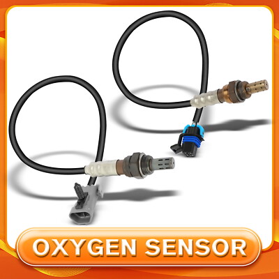 2pcs Oxygen Sensor O2 for 2004-2005 Chevrolet Trailblazer 4.2L Up+Downstream