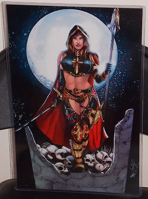 Magdalena Glossy Print 11 x 17 In Hard Plastic Sleeve