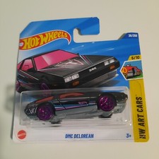 Hot Wheels Mattel 2025 DMC Delorean 36/250 HW Art Cars 5/10