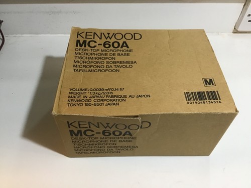 KENWOOD MC-60 TRIO Dynamic Desktop Microphone Ham 8 Pin Radio - Zdjęcie 2 z 7