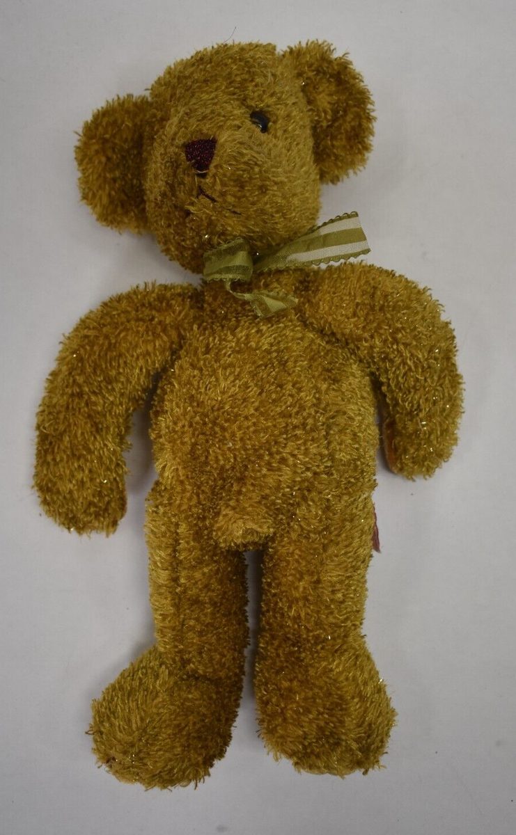 Russ Berrie Co Glimmers Plush Teddy Bear 13